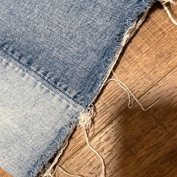 GAP Two-Tone Blue Flare Jeans - Picture 6 of 7